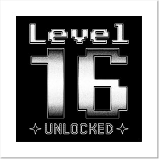 Level 16 Unlocked Posters and Art